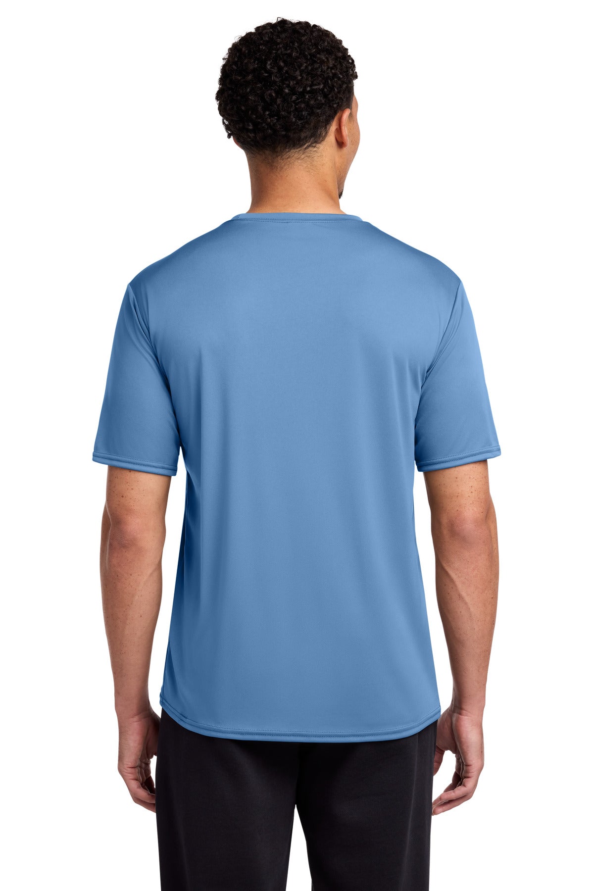 Carolina Blue Port & Co Performance Tee. PC380
