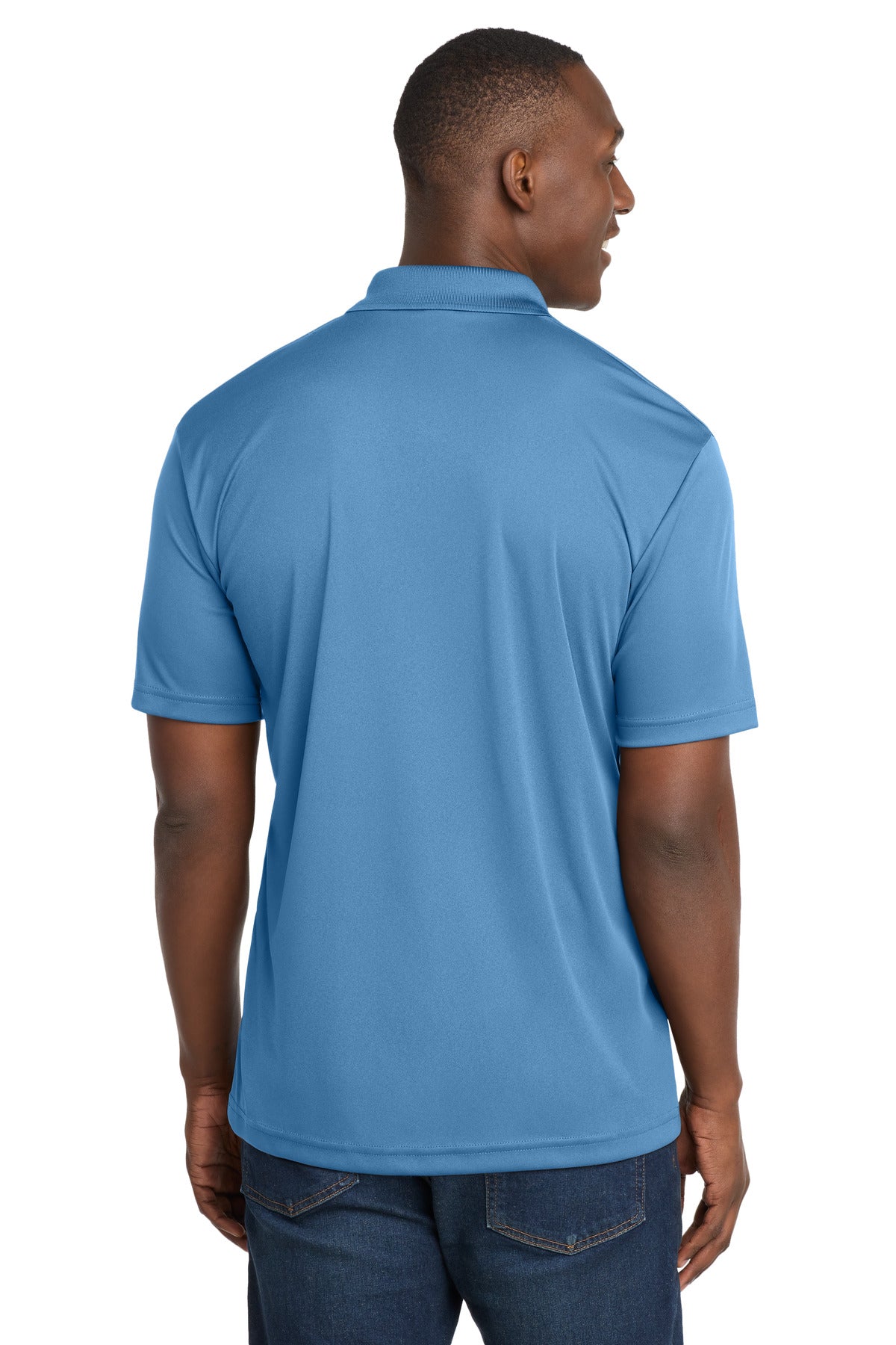 Carolina Blue Sport-Tek PosiCharge Competitor Polo. ST550