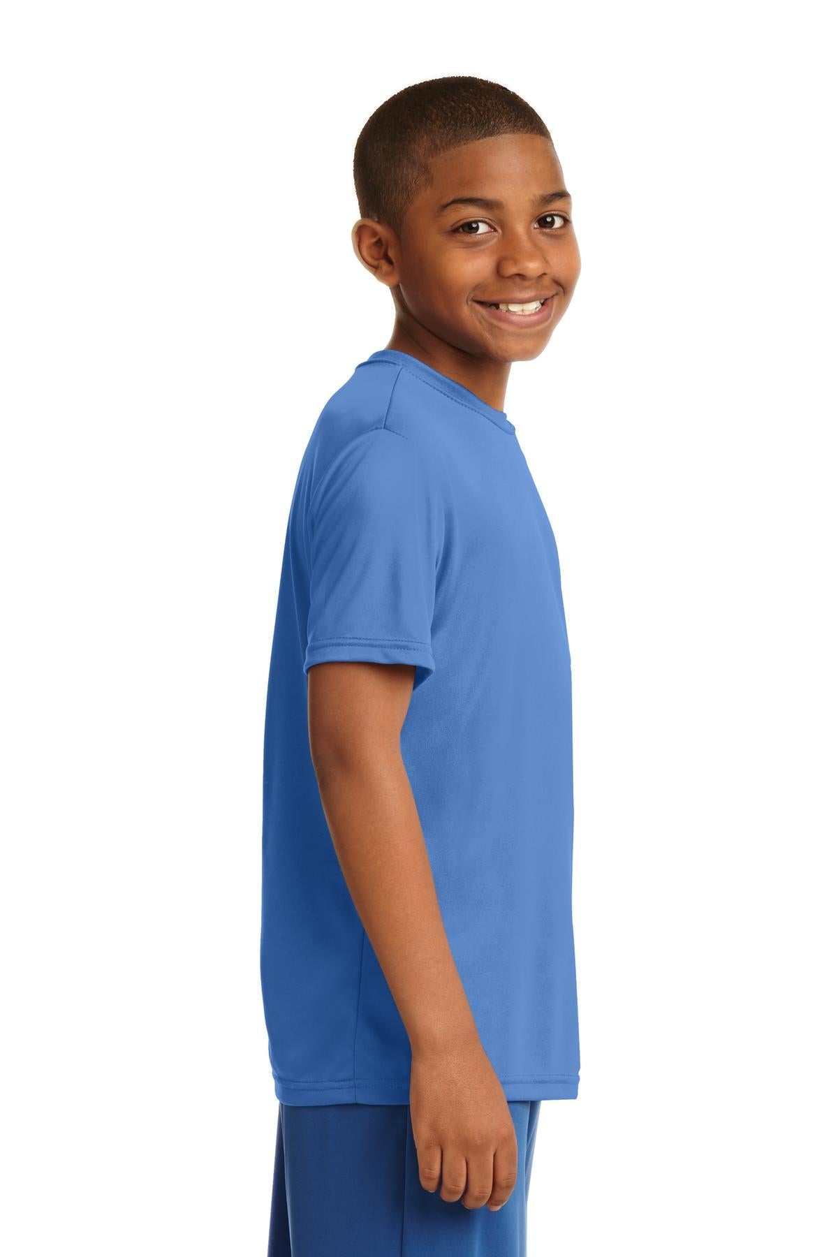 Carolina Blue Sport-Tek Youth PosiCharge Competitor Tee. YST350