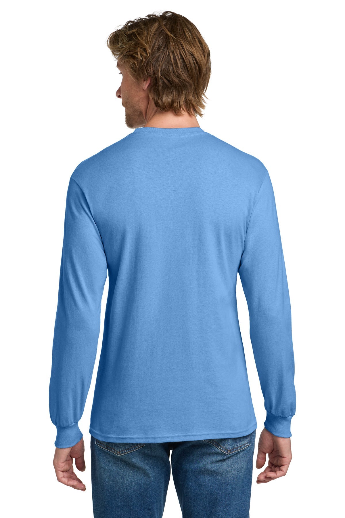 CarolinaBl Gildan - Heavy Cotton 100% Cotton Long Sleeve T-Shirt. 5400