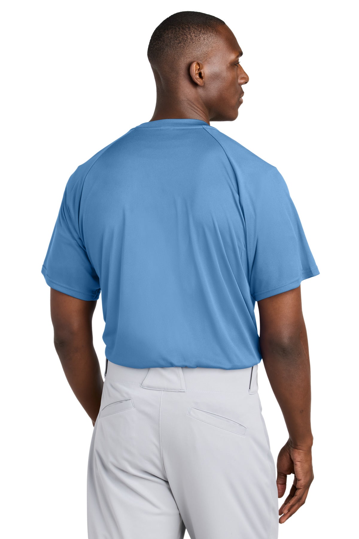 CarolinaBl Sport-Tek PosiCharge Competitor 2-Button Henley ST359