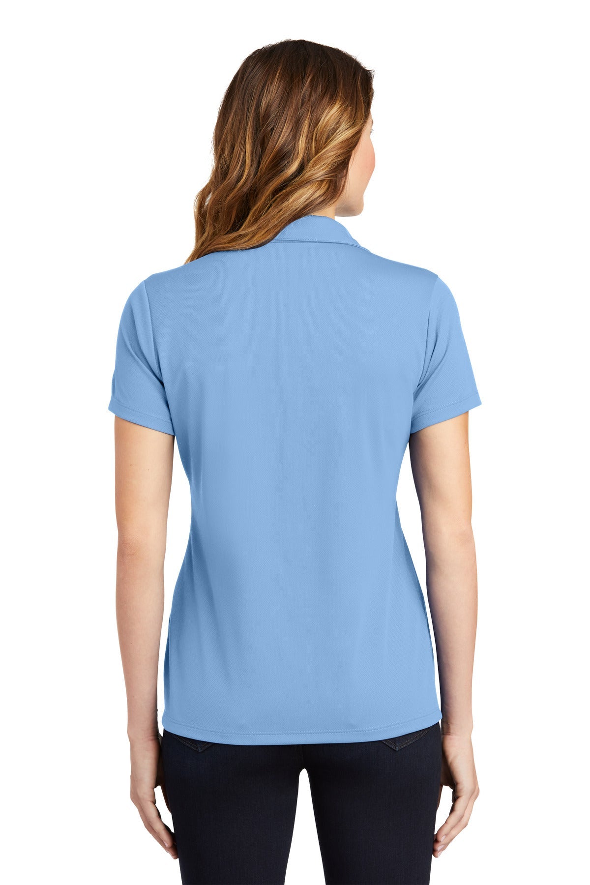 CarolinaBl Sport-Tek Women's PosiCharge RacerMesh Polo. LST640