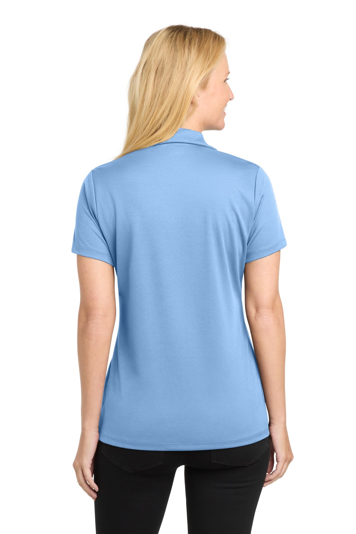CarolinaBl Sport-Tek Women's PosiCharge RacerMesh Polo. LST640