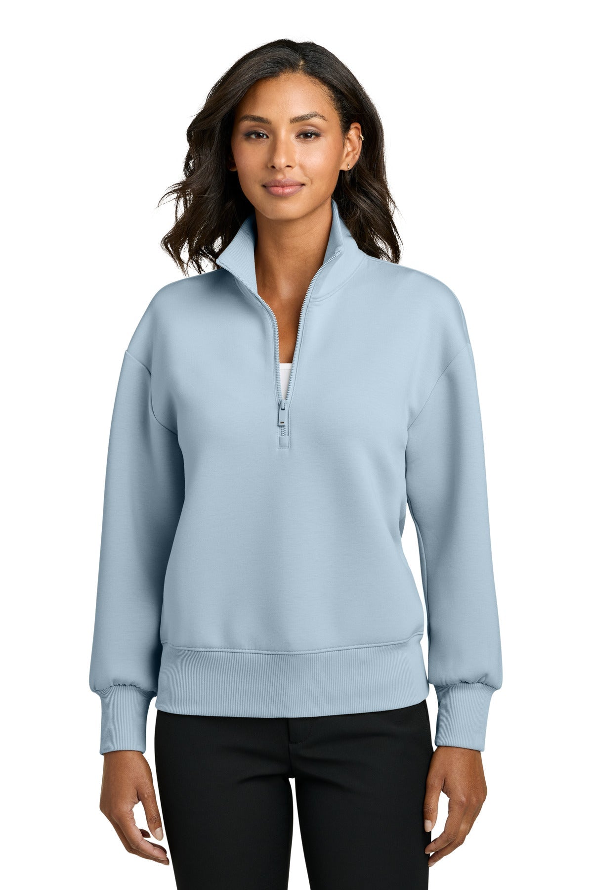 CelestialB Mercer+Mettle Women's Soft Spacer 1/4-Zip MM3101