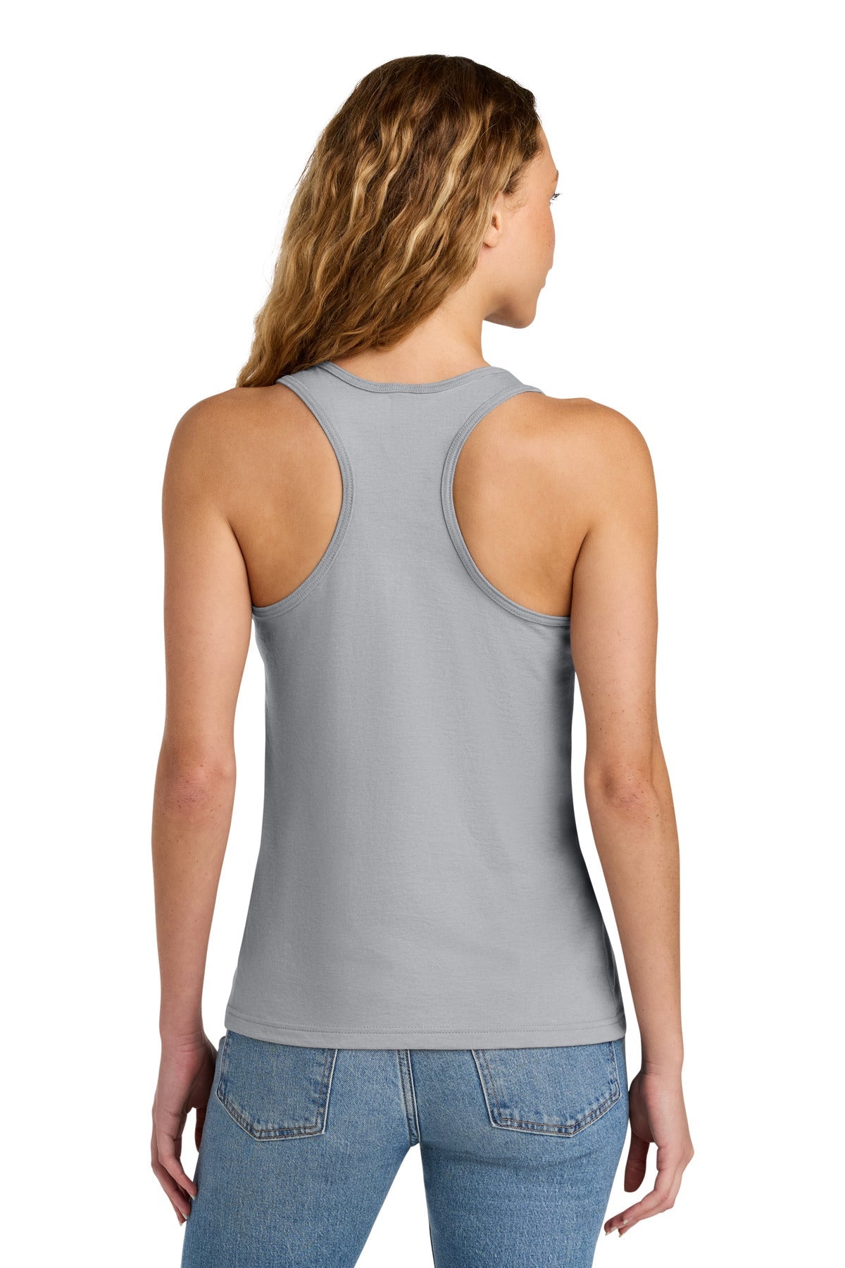 Cement Gildan Softstyle Women's CVC Racerback Tank 64220LCVC