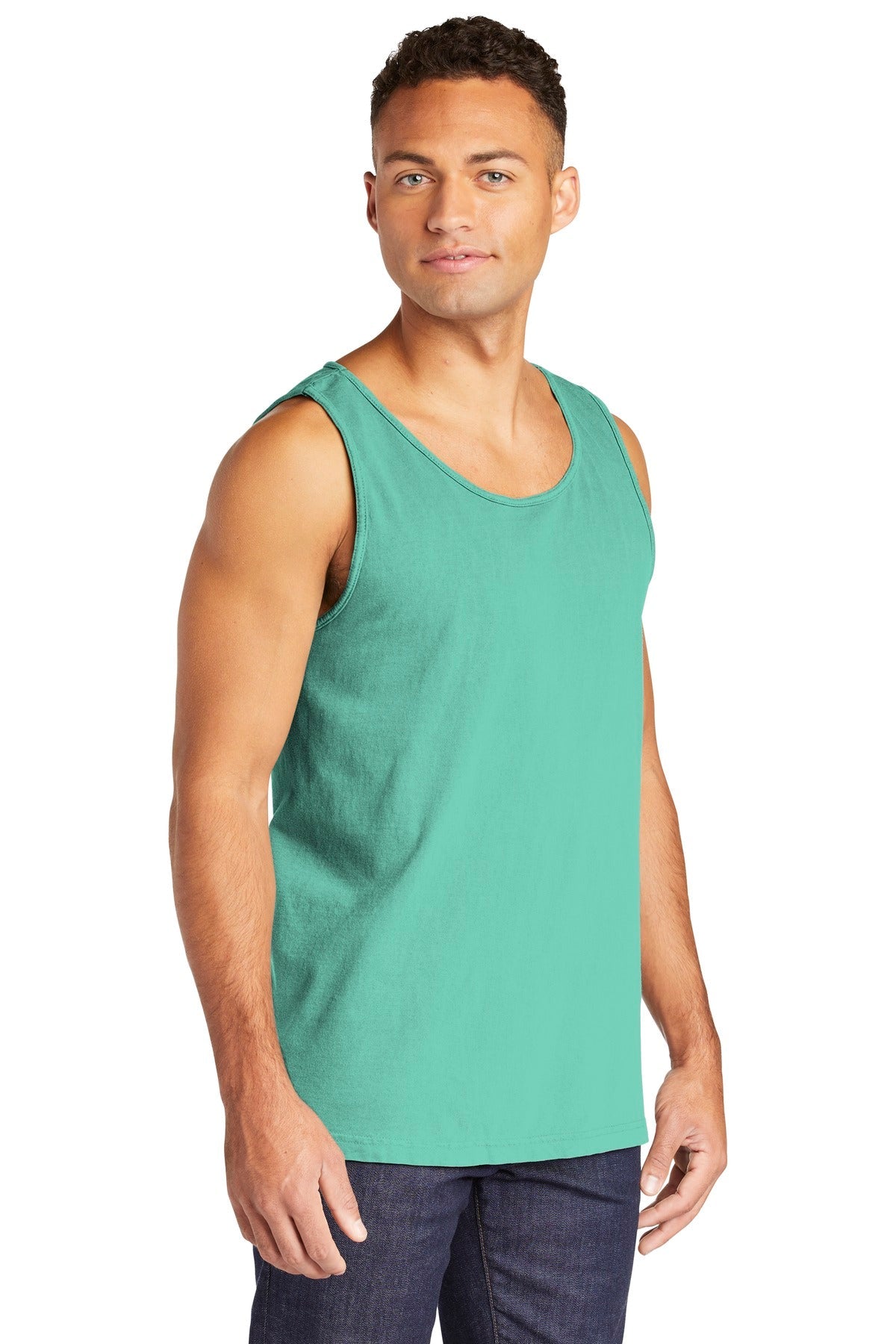 Chalky Mint COMFORT COLORS Heavyweight Ring Spun Tank Top. 9360