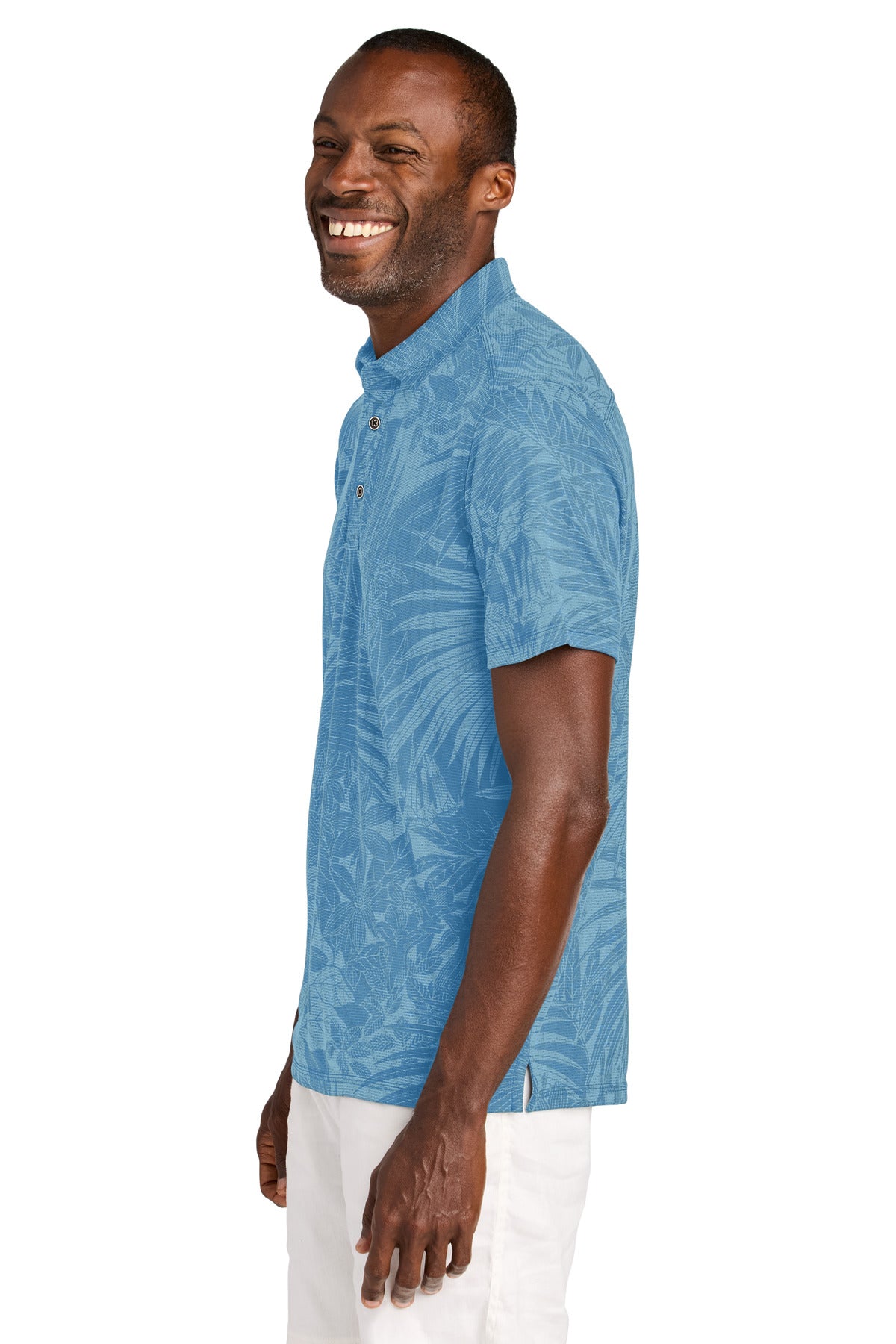 ChambrayBl Tommy Bahama Santiago Paradise Polo ST227544TB