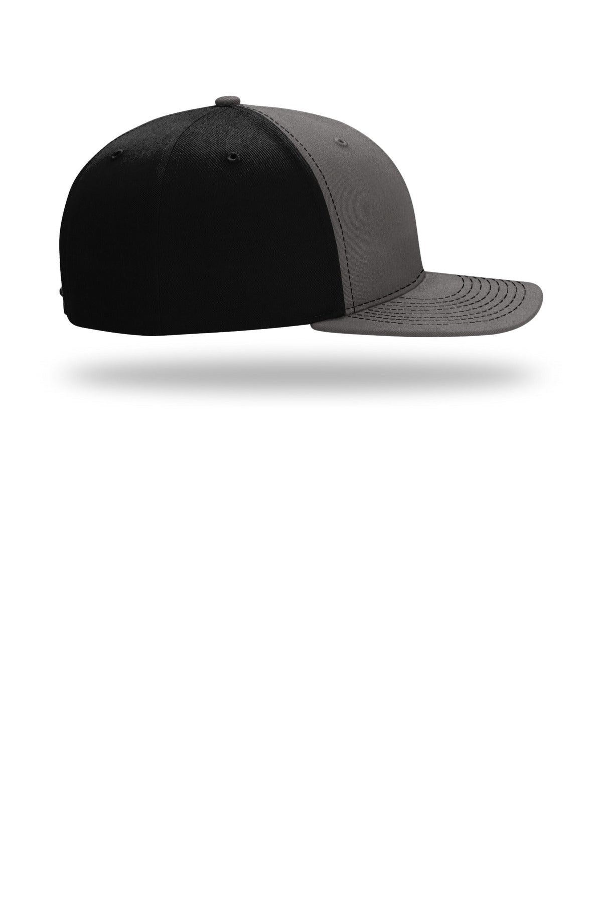 Char/Blk Richardson Solid Twill Trucker 312