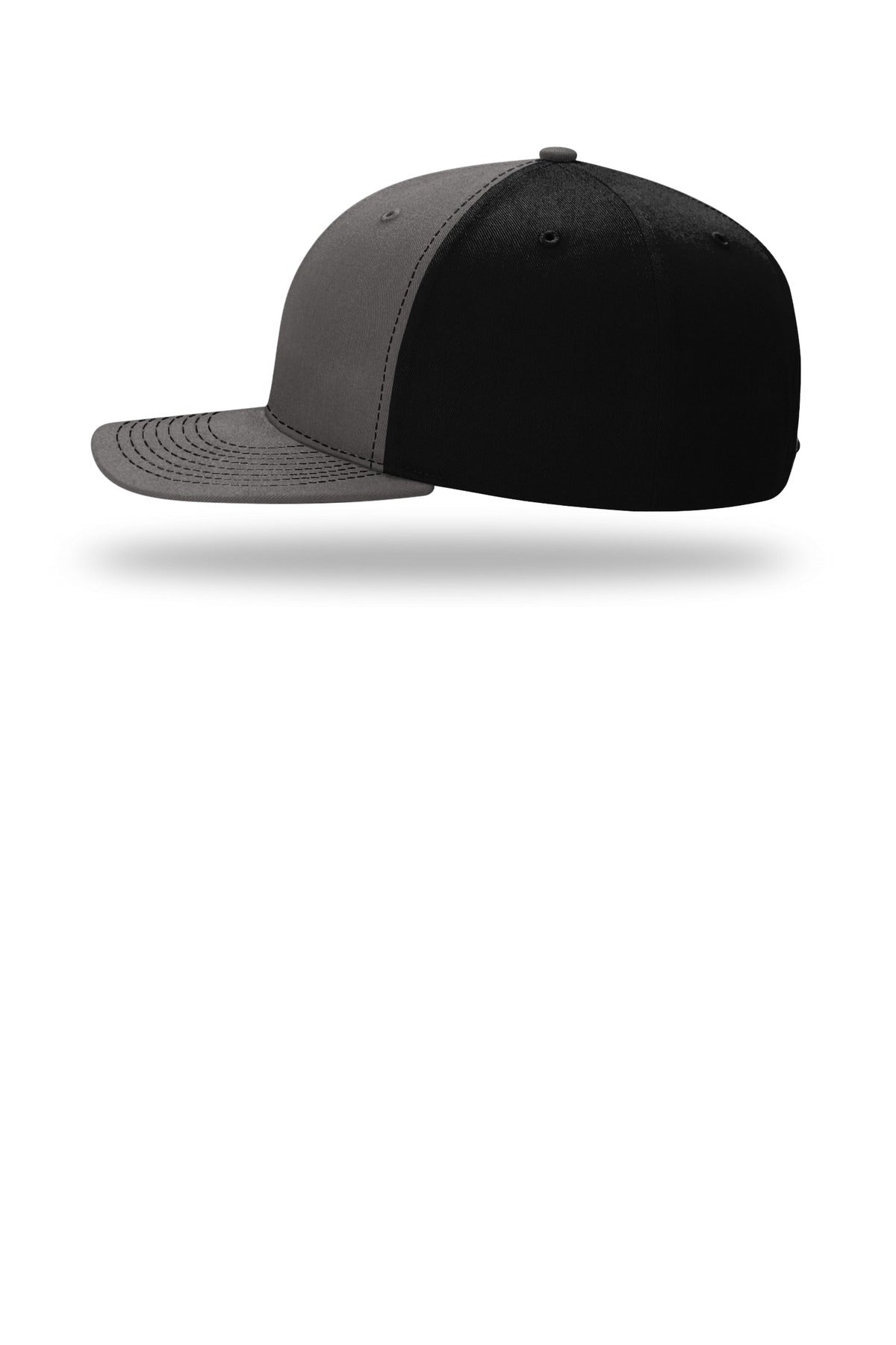 Char/Blk Richardson Solid Twill Trucker 312