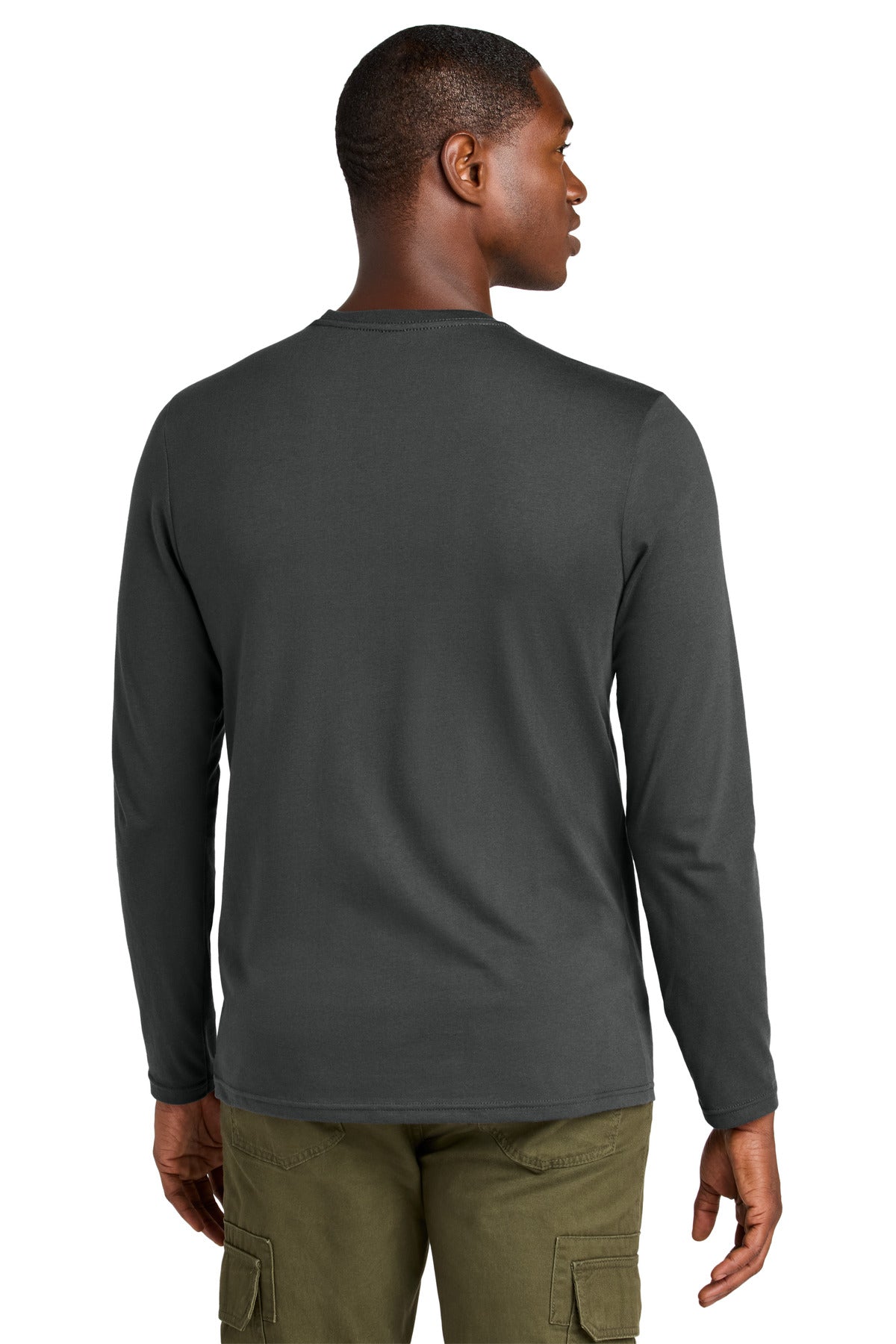 Charcoal District Perfect Weight CVC Long Sleeve Tee DT185