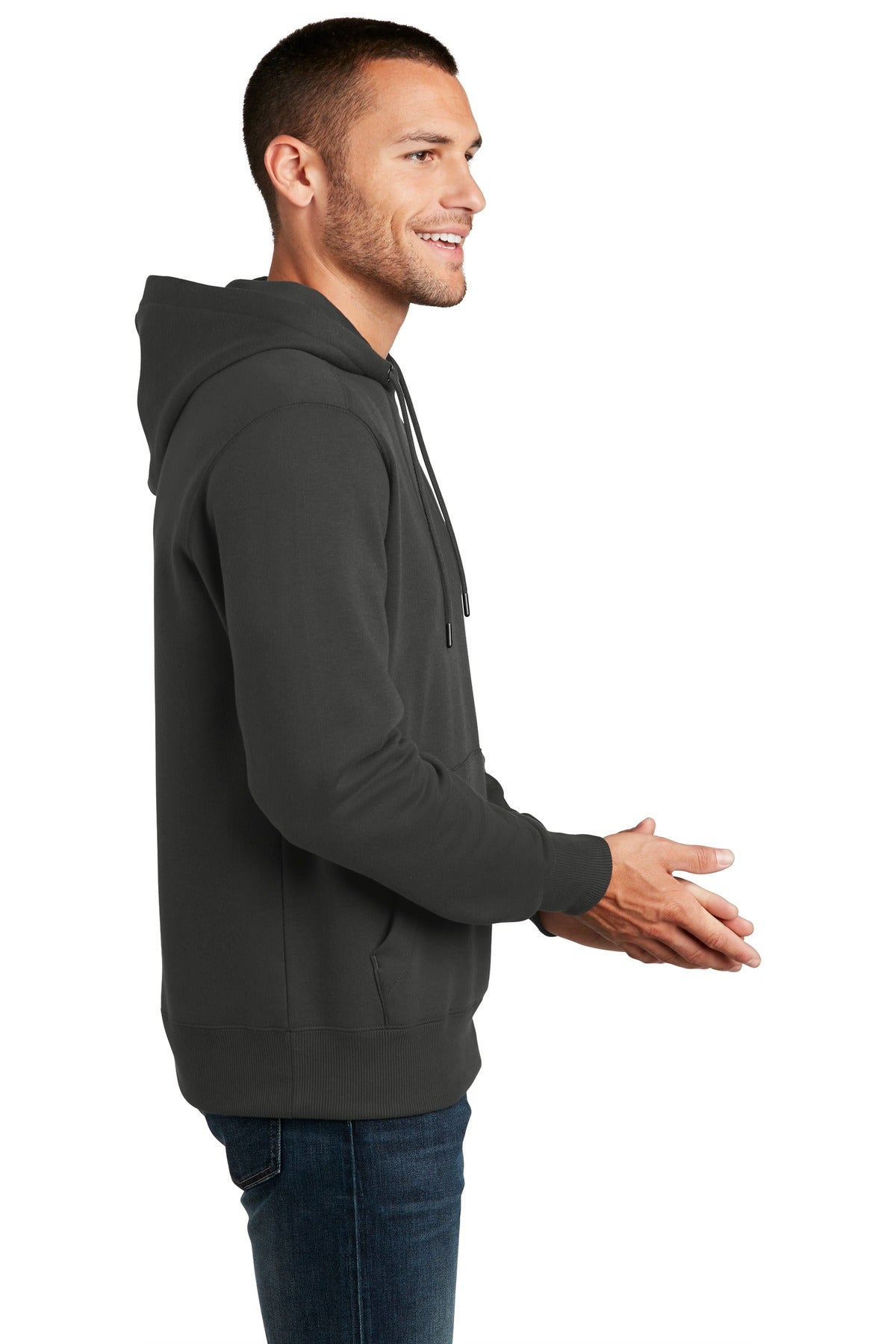 Charcoal District Perfect Weight Fleece Hoodie DT1101