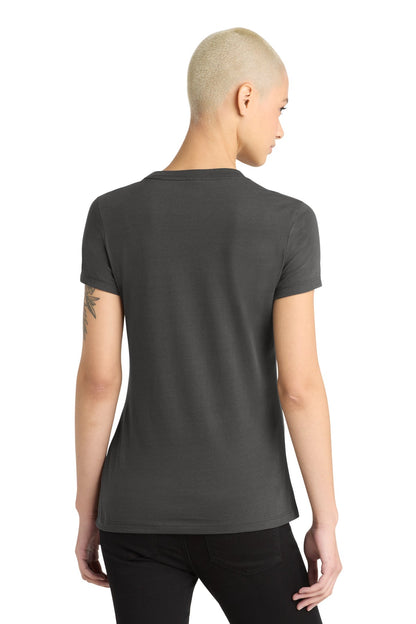 Charcoal District Women's Perfect Blend CVC Tee. DM108L