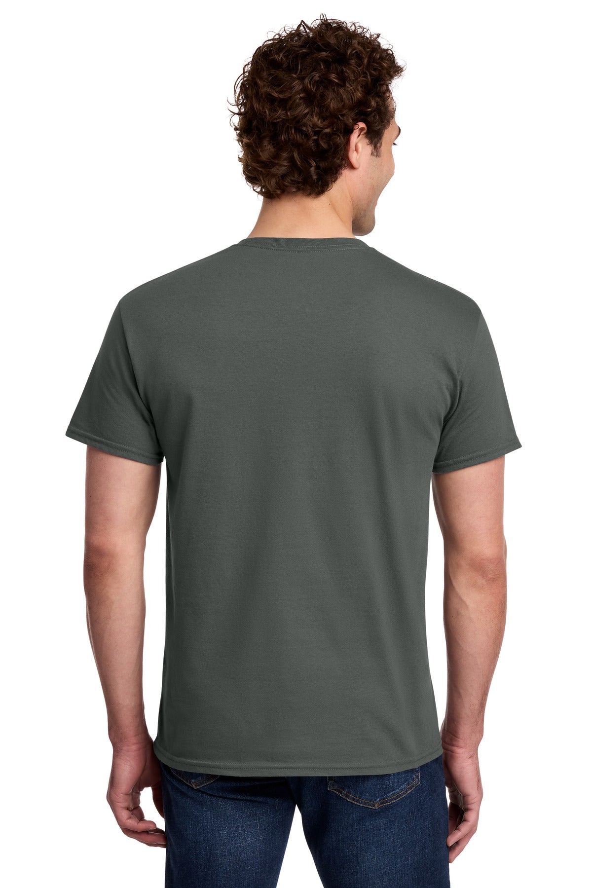 Charcoal Gildan Light Cotton Tee 3000