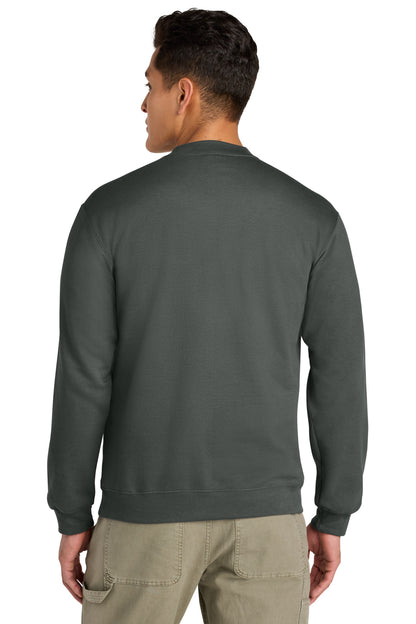 Charcoal Gildan Softstyle Midweight Fleece 1/4-Zip SF008
