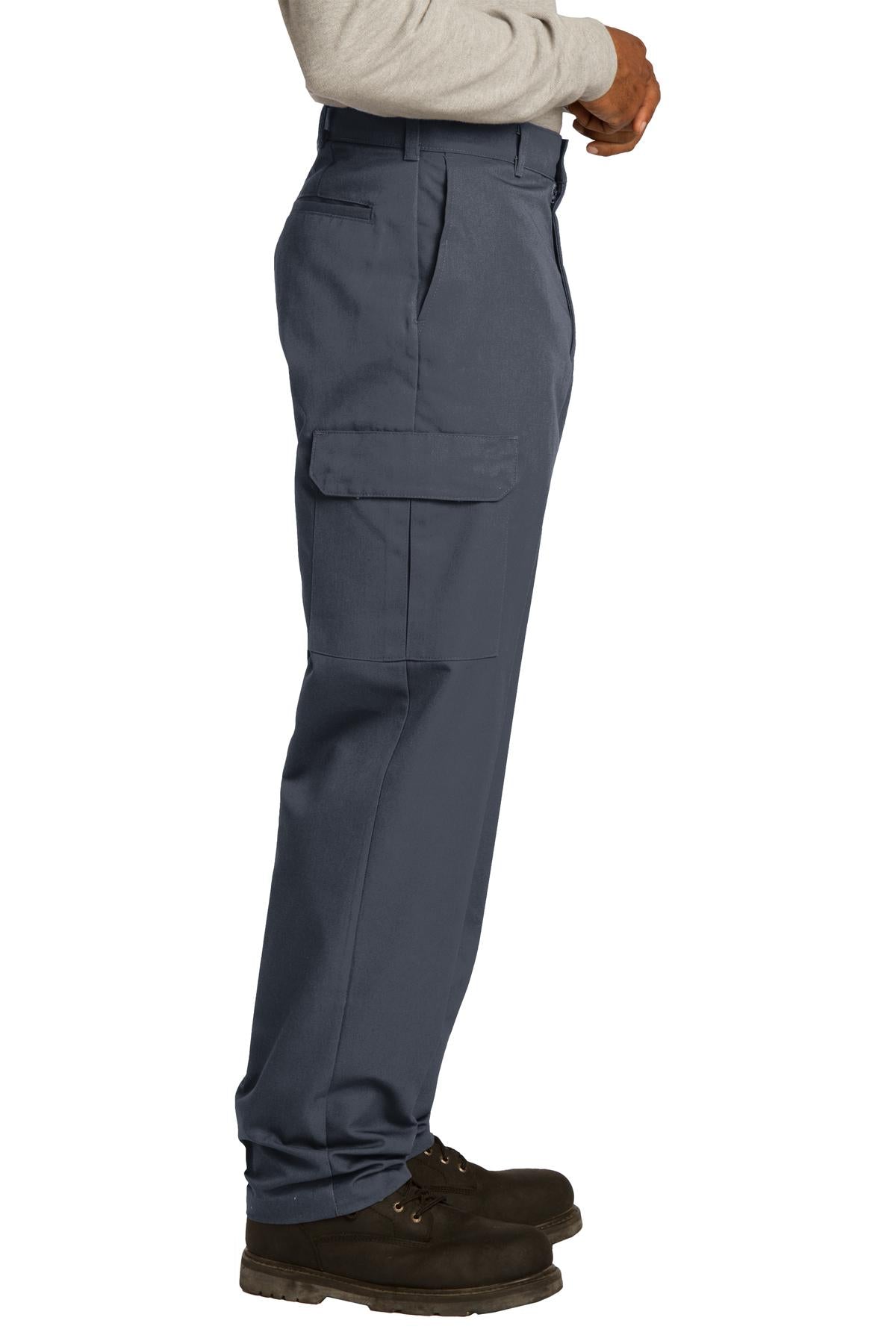 Charcoal Red Kap Industrial Cargo Pant. PT88