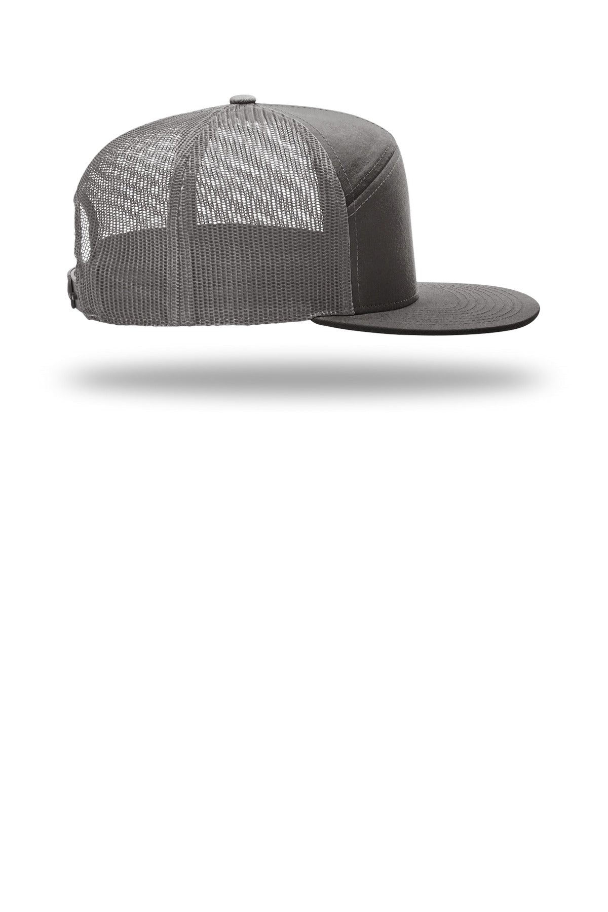Charcoal Richardson 7-Panel Trucker 168