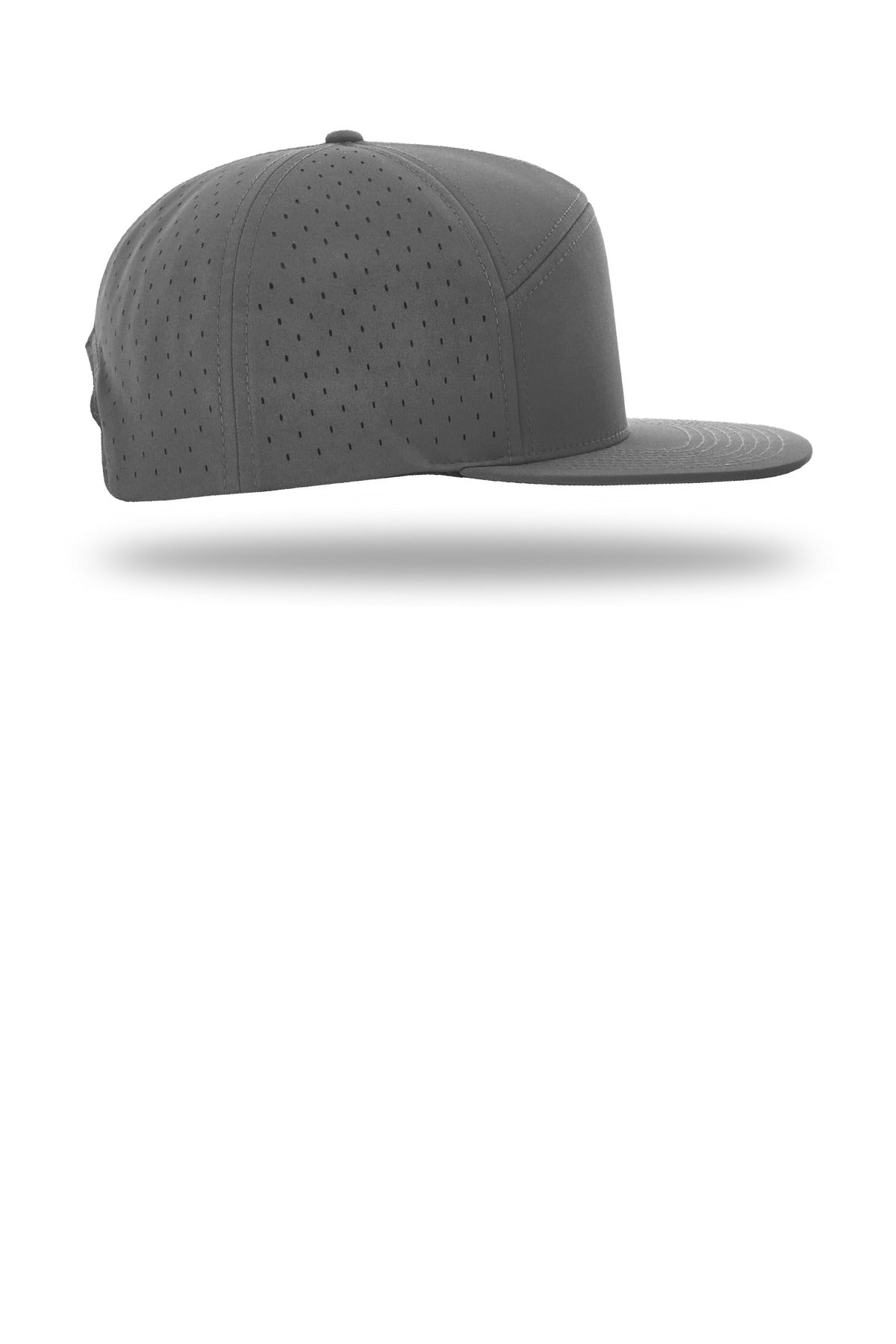 Charcoal Richardson Cannon 7-Panel Flatbill 169