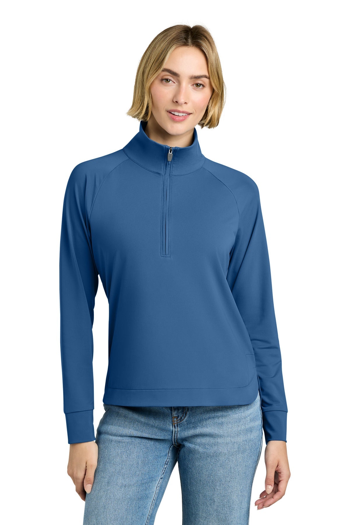 CharterBlu Brooks Brothers Women's Luxe Performance 1/4-Zip BB18215