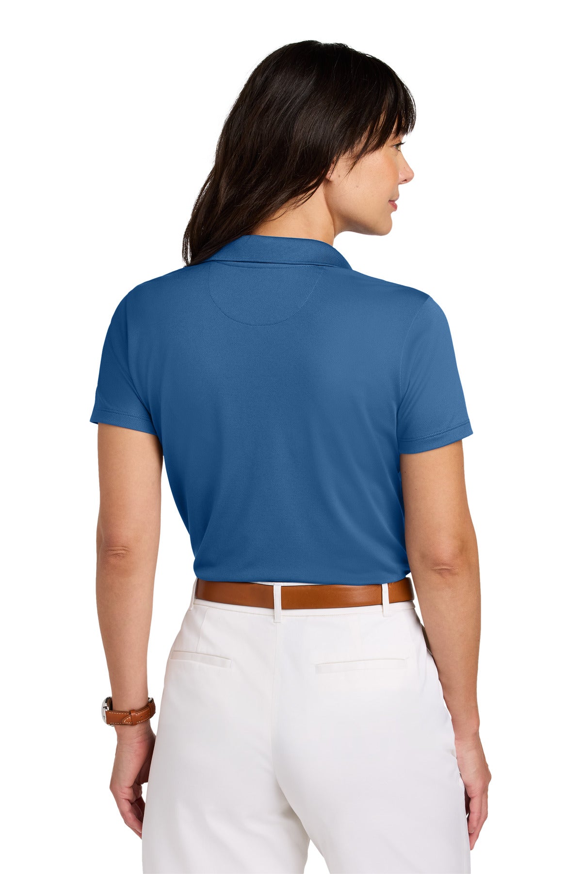 CharterBlu Brooks Brothers Women's Mesh Pique Performance Polo BB18221