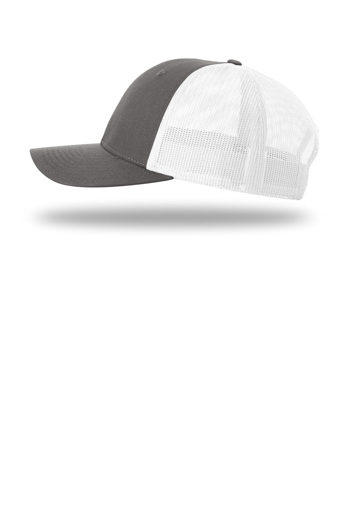 Char/White Richardson Low Pro Trucker 115