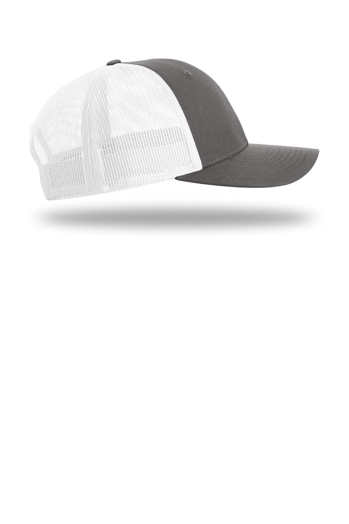 Char/White Richardson Low Pro Trucker 115