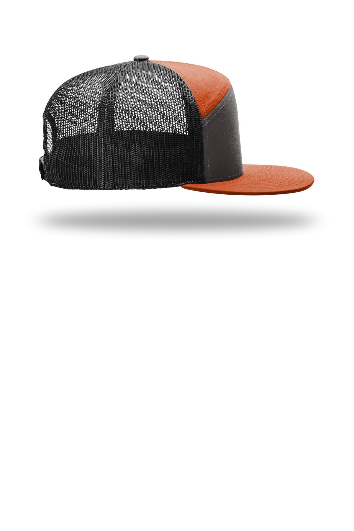 Ch/BuOr/Bk Richardson 7-Panel Trucker 168