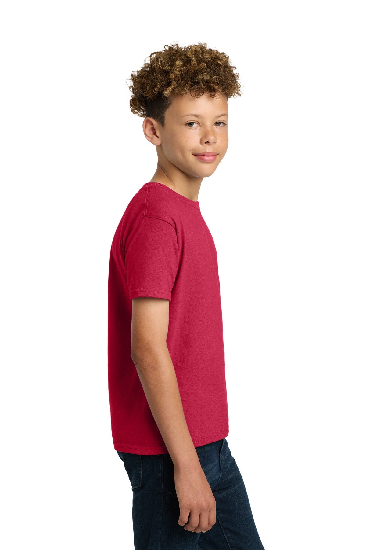Cherry Red Gildan - Youth Ultra Cotton 100% US Cotton T-Shirt. 2000B