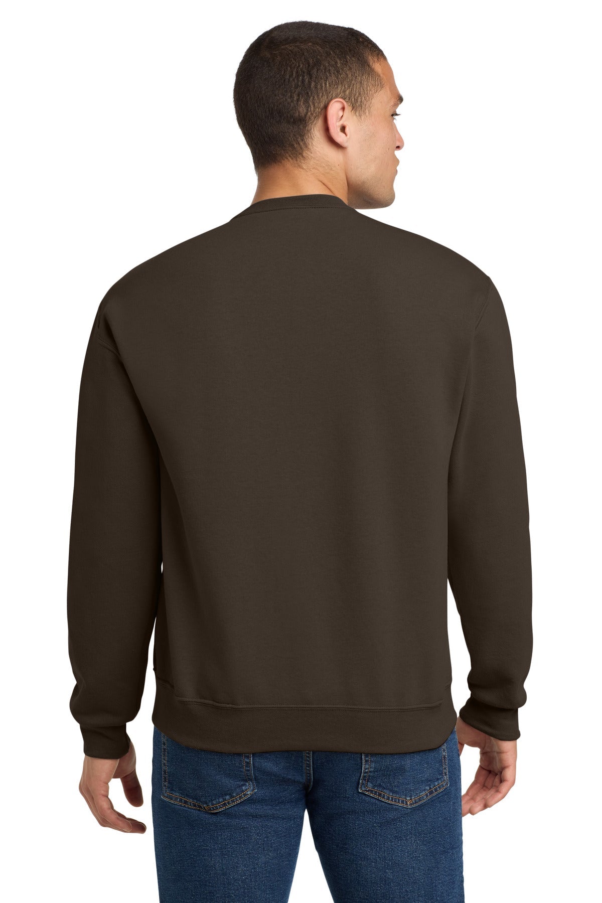 CHOCOLATE Jerzees - NuBlend Crewneck Sweatshirt. 562M