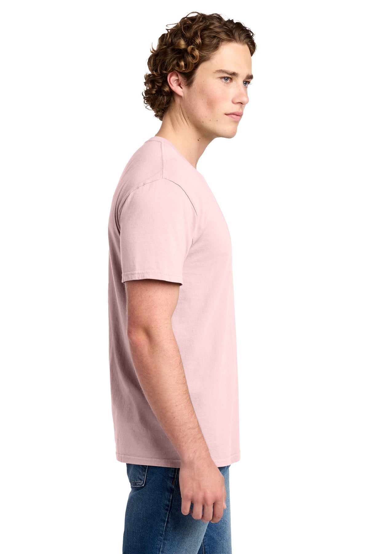 ChryBlsm Port & Co Beach Wash Garment-Dyed Tee. PC099