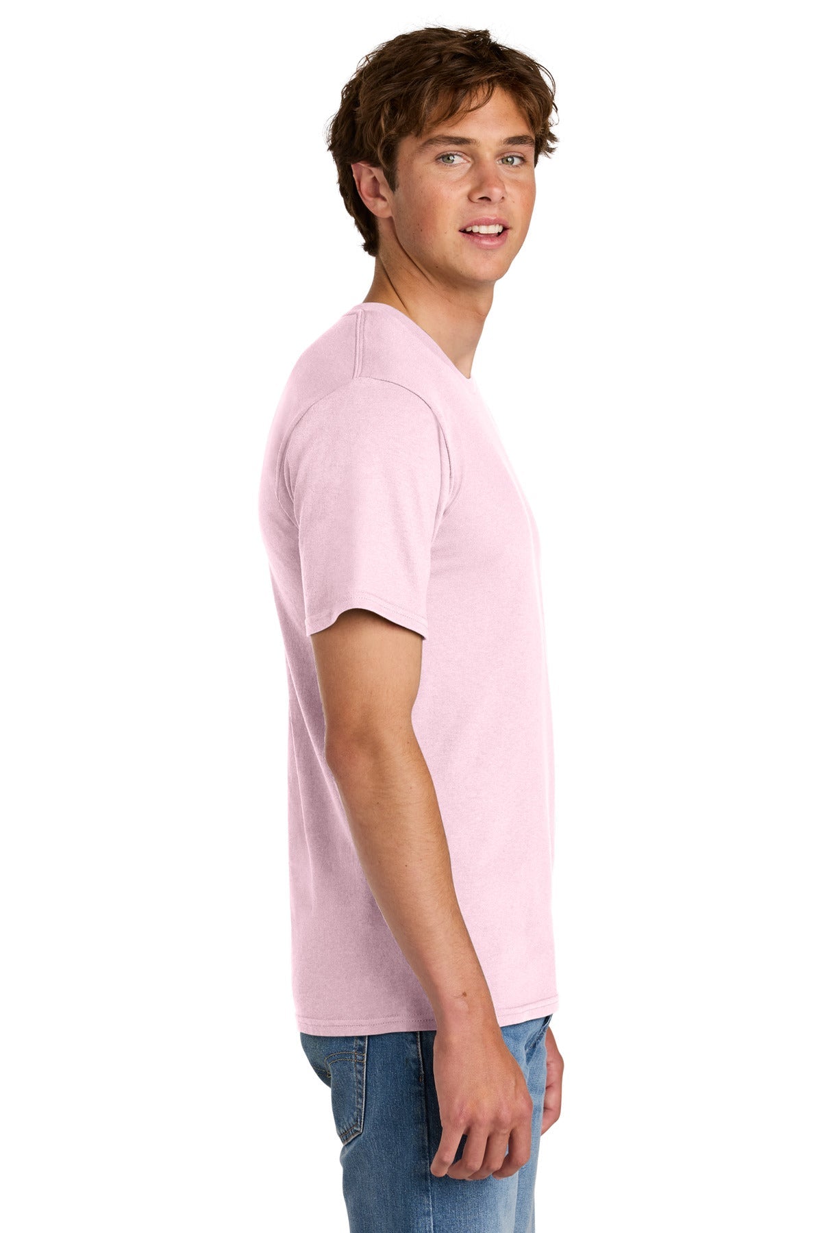 ChryBlsm Port & Co Easy Cotton Tee PC43