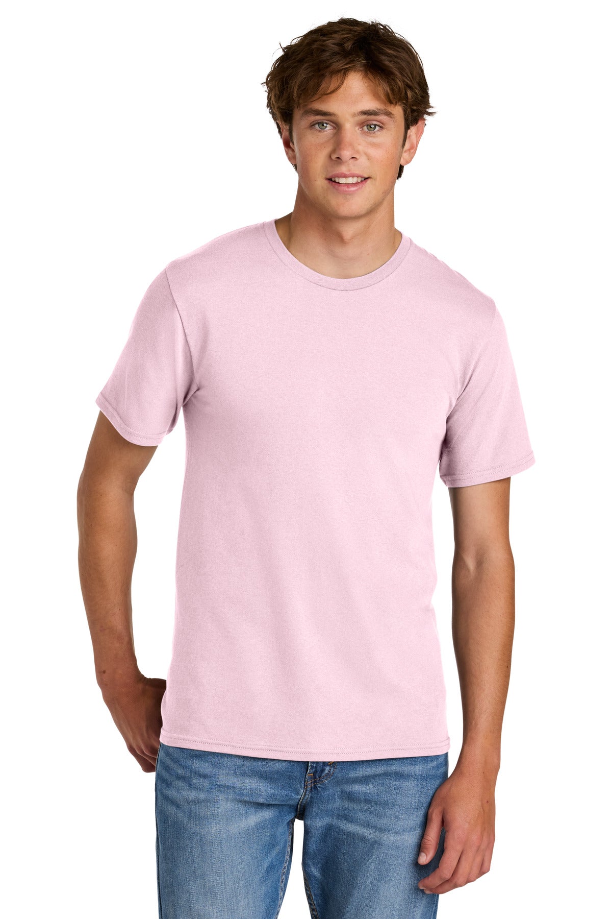 ChryBlsm Port & Co Easy Cotton Tee PC43