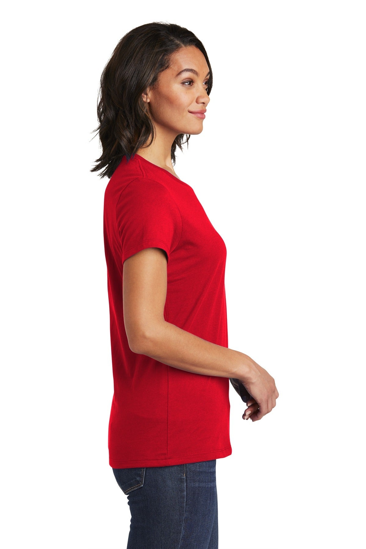 Classic Red District Women's Very Important Tee . DT6002