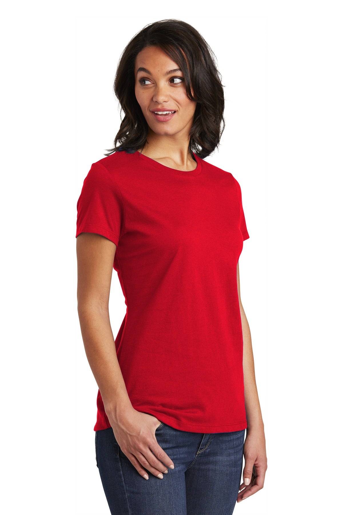 Classic Red District Women's Very Important Tee . DT6002