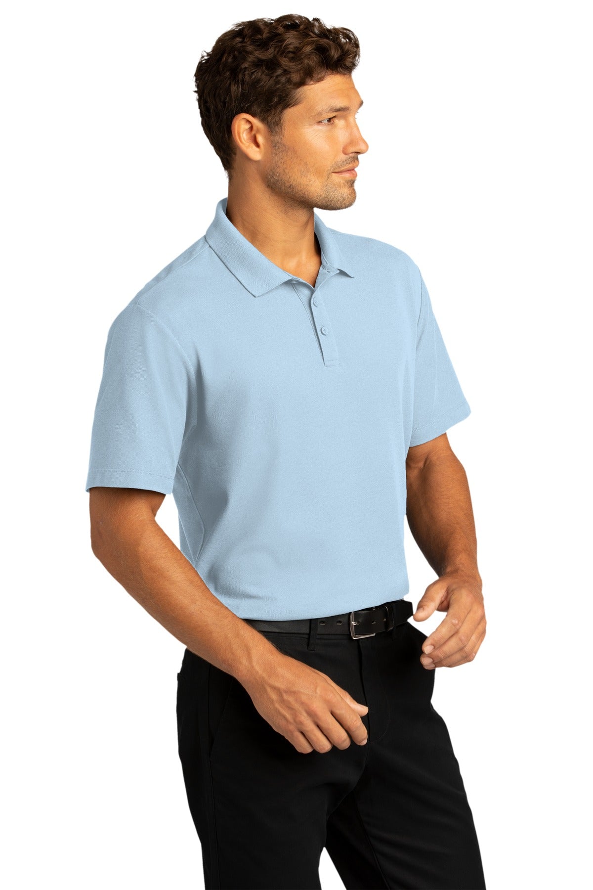 CloudBlue Port Authority SuperPro React Polo. K810