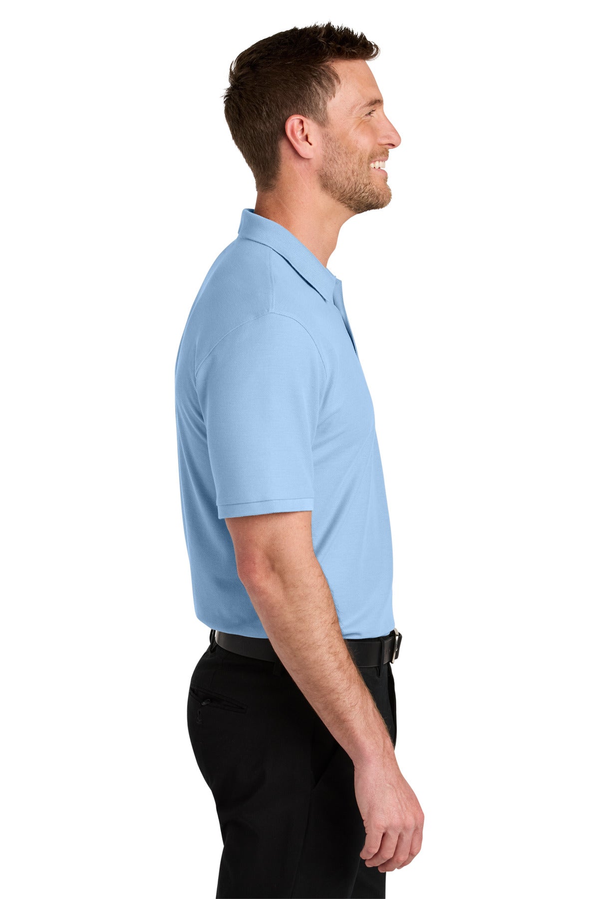 CloudBlue Port Authority Wearever Signature Pique Polo K200