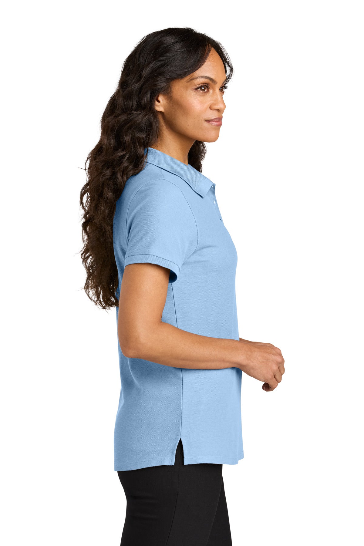 CloudBlue Port Authority Women's Wearever Signature Pique Polo LK200