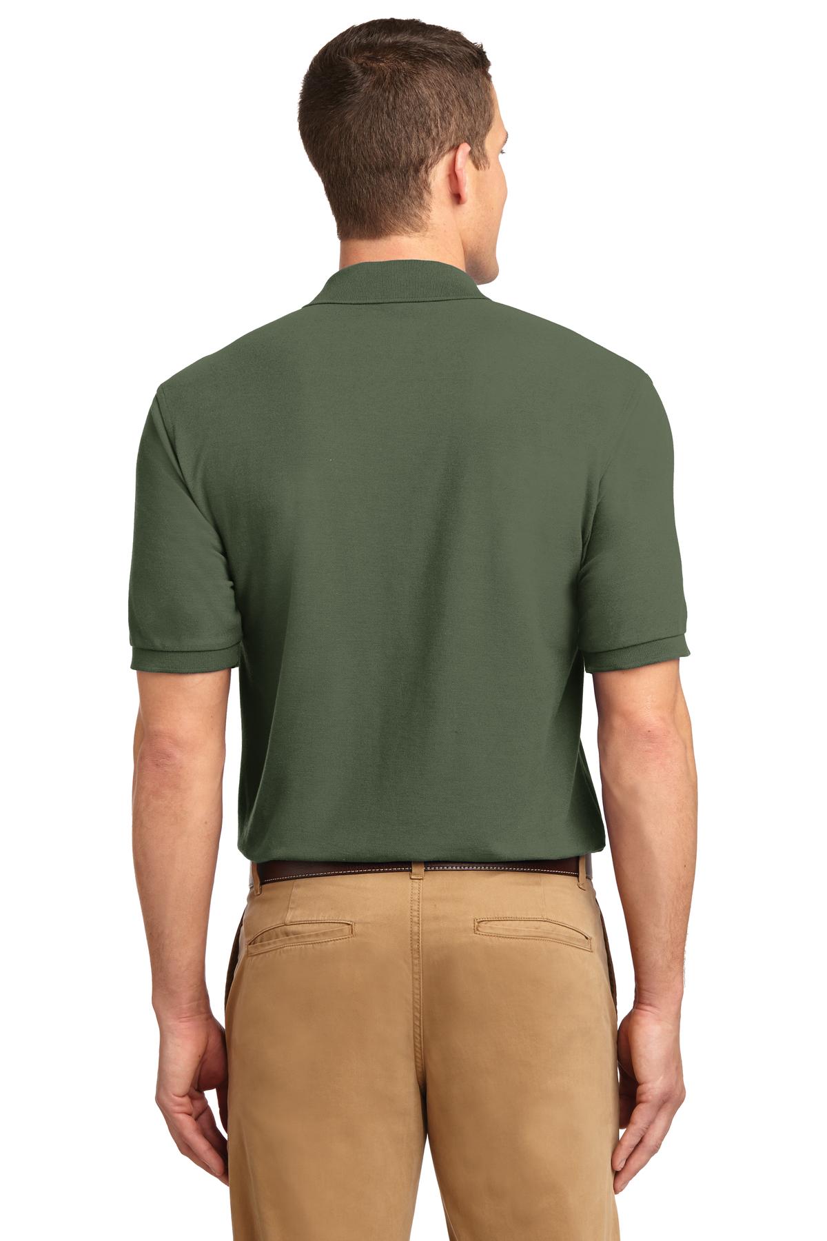 Clover Green Port Authority Extended Size Silk Touch Polo K500ES