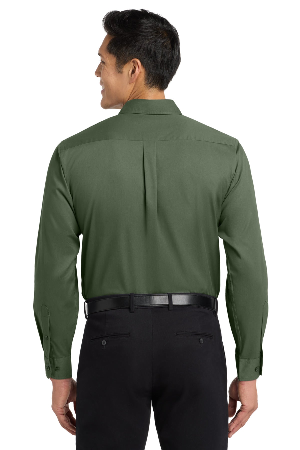Clover Green Port Authority Long Sleeve Easy Care Shirt S608