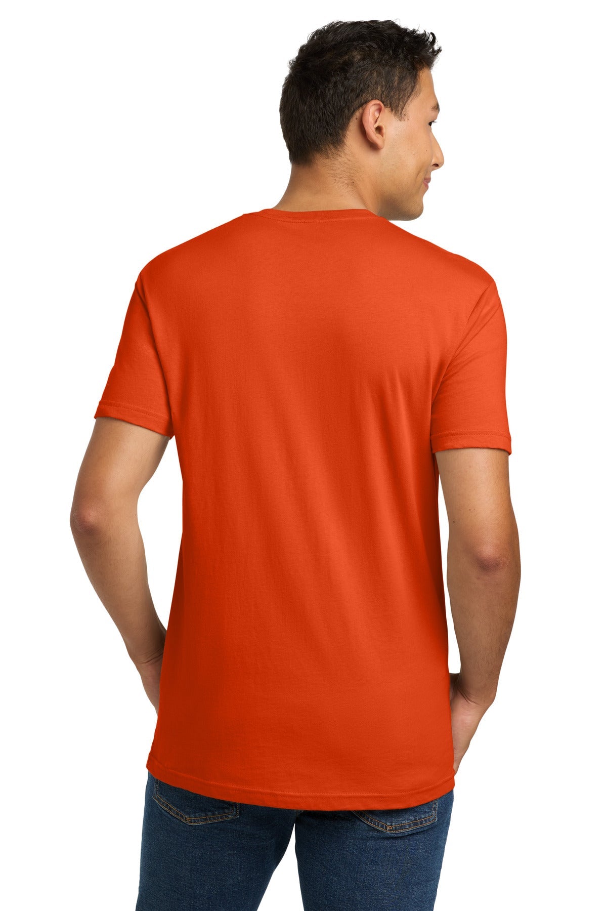 ClscOrange Next Level Apparel Adult Cotton Tee. NL3600