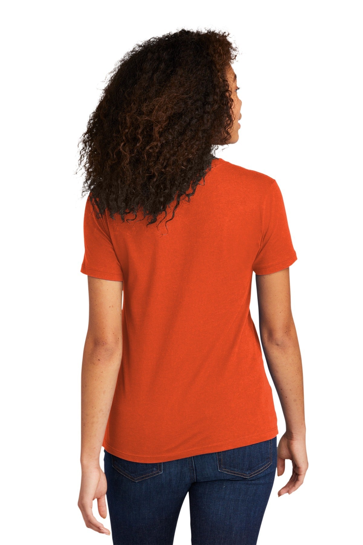 ClscOrange Next Level Apparel Women's Cotton Tee. NL3900