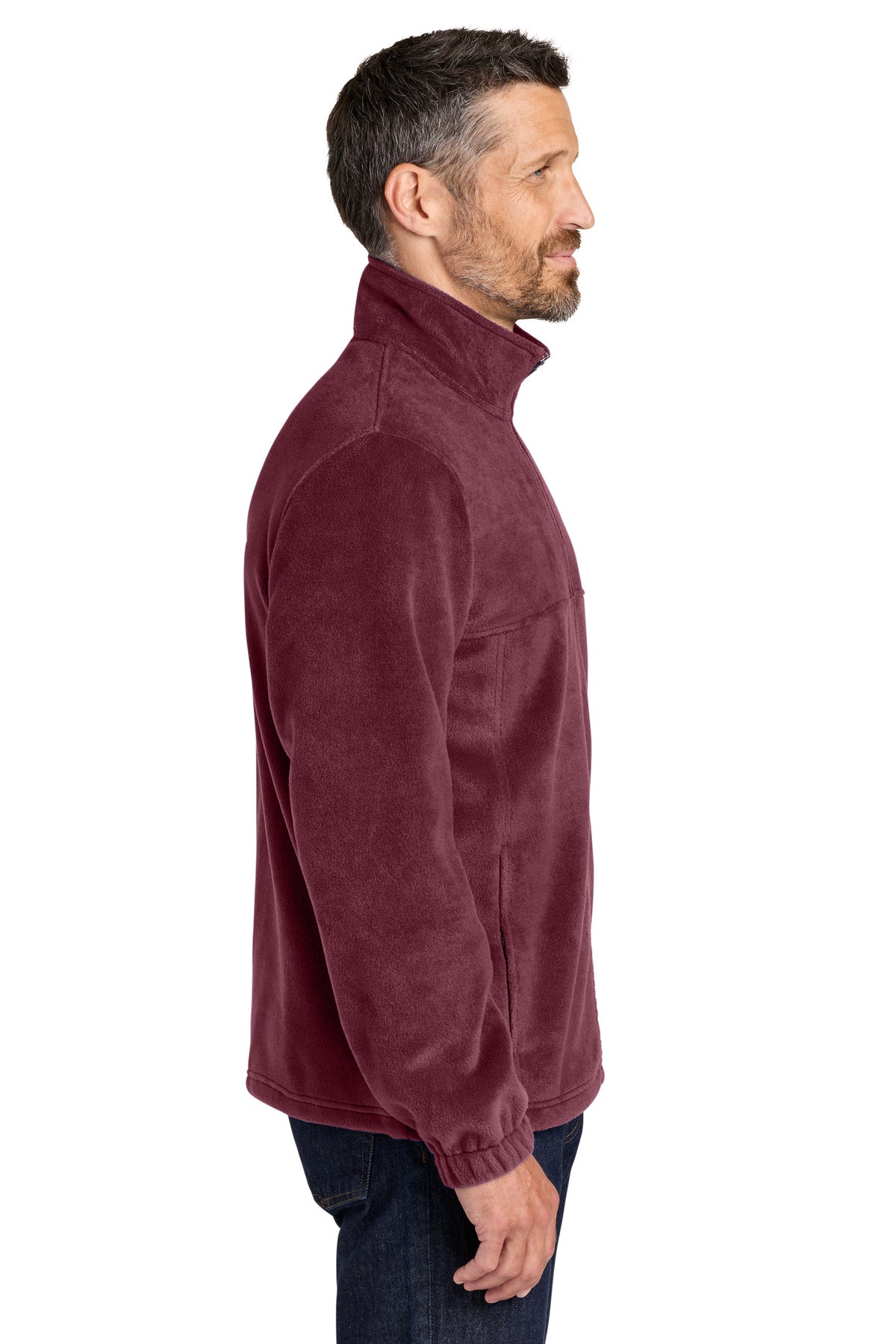 ClubBurg Port Authority Plush Fleece Full-Zip Jacket F190