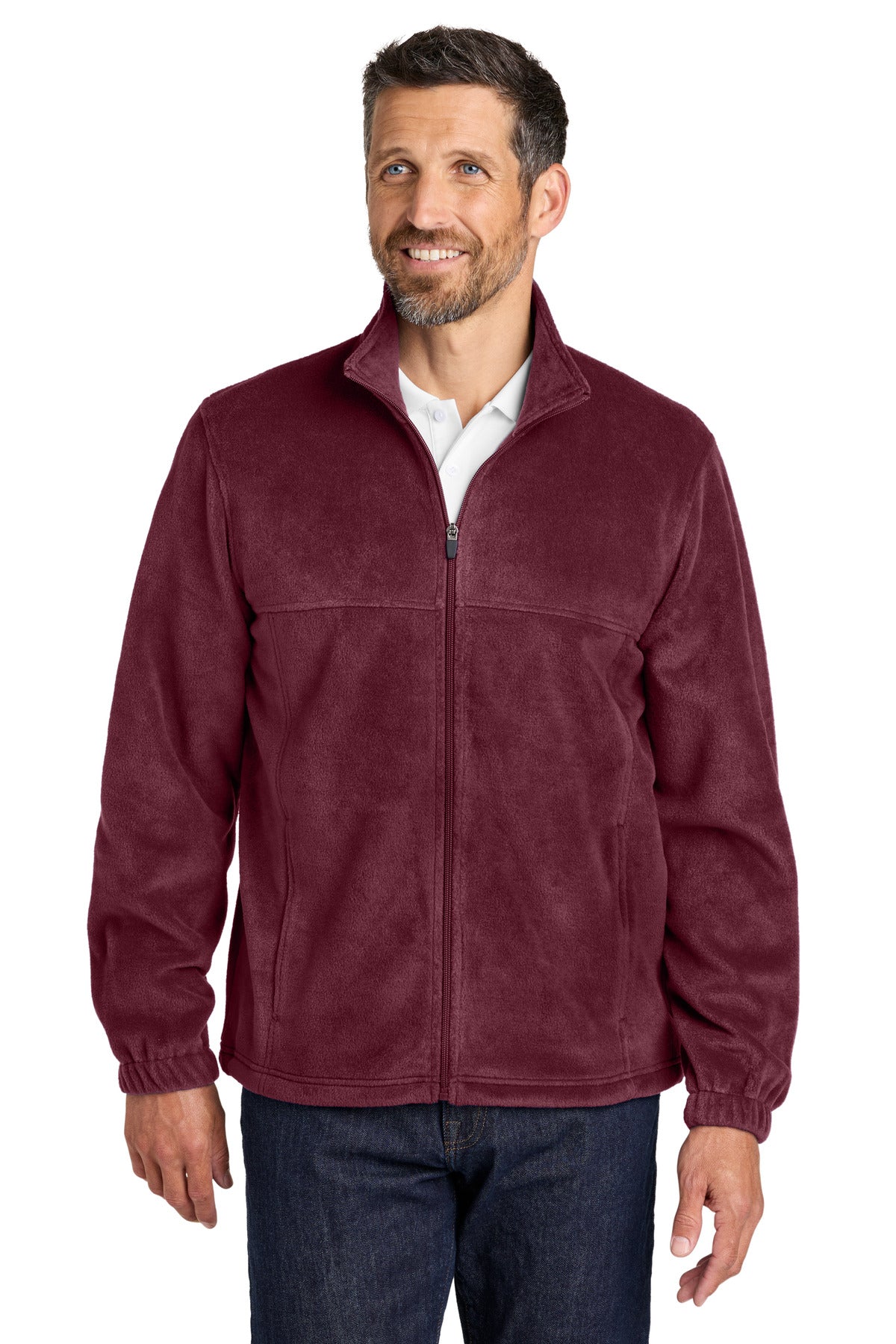 ClubBurg Port Authority Plush Fleece Full-Zip Jacket F190