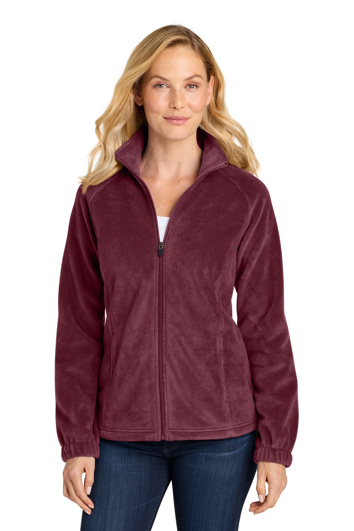 ClubBurg Port Authority Women's Plush Fleece Full-Zip Jacket L190