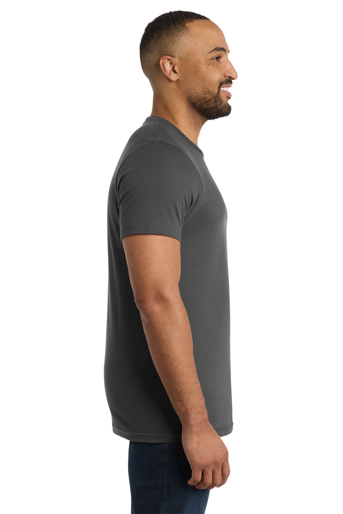 Coal Grey Port & Co Bouncer Tee PC600