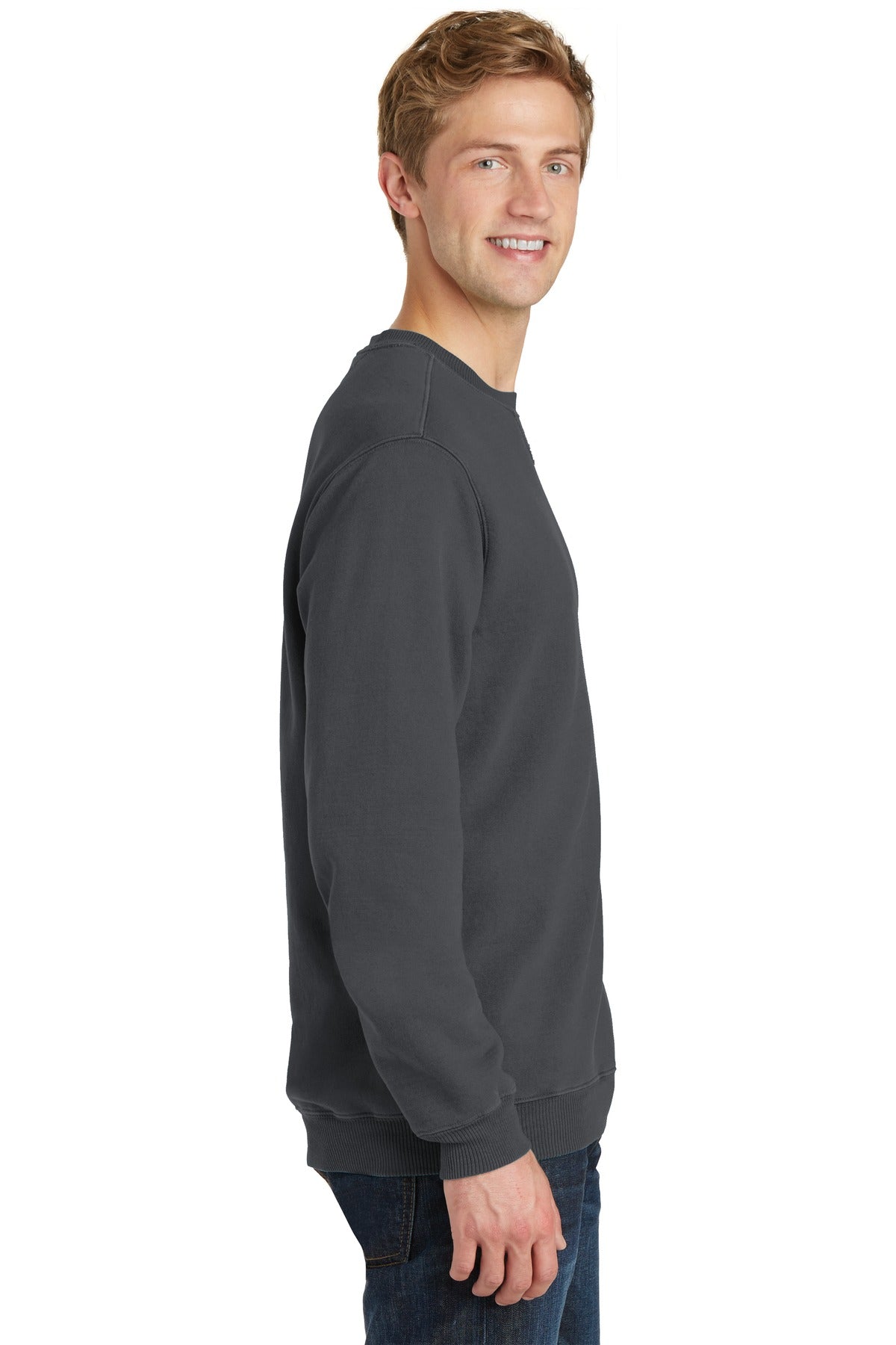 Coal Port & Co Beach Wash Garment-Dyed Crewneck Sweatshirt PC098
