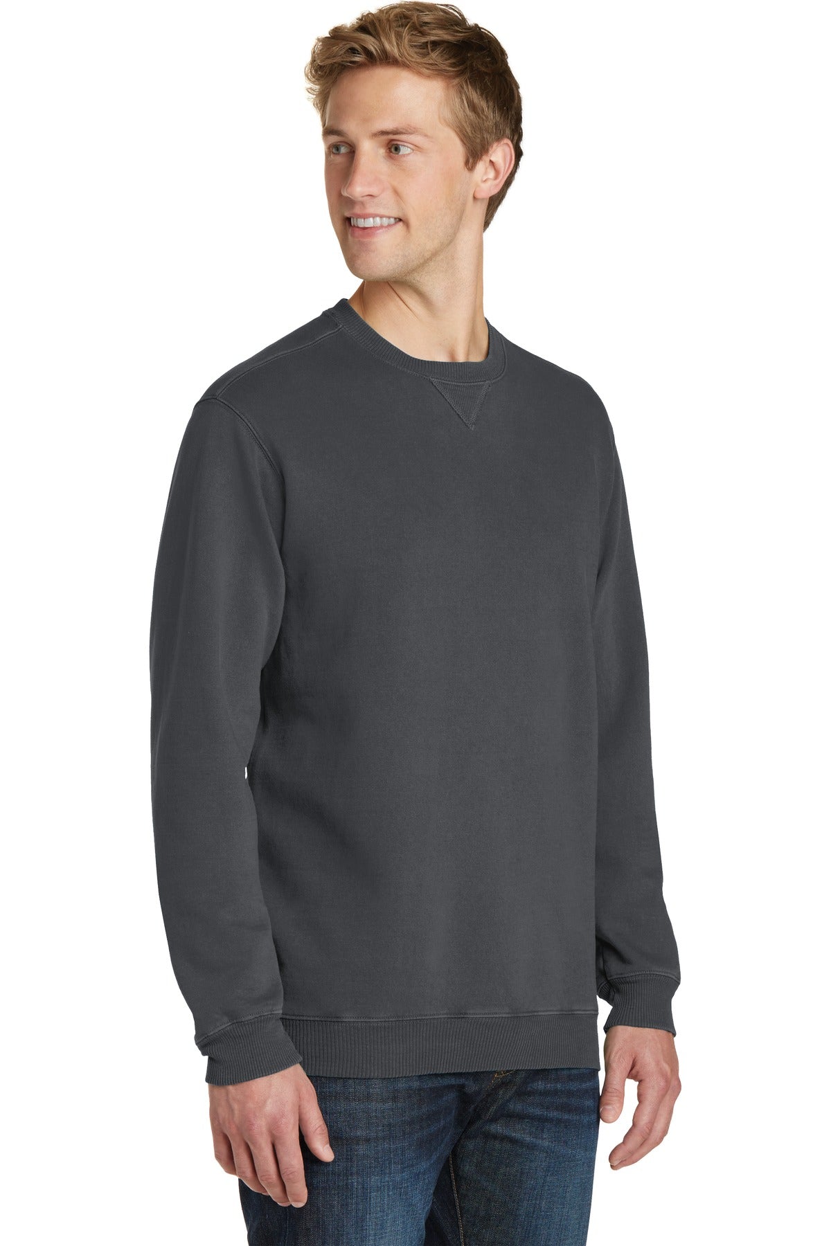 Coal Port & Co Beach Wash Garment-Dyed Crewneck Sweatshirt PC098