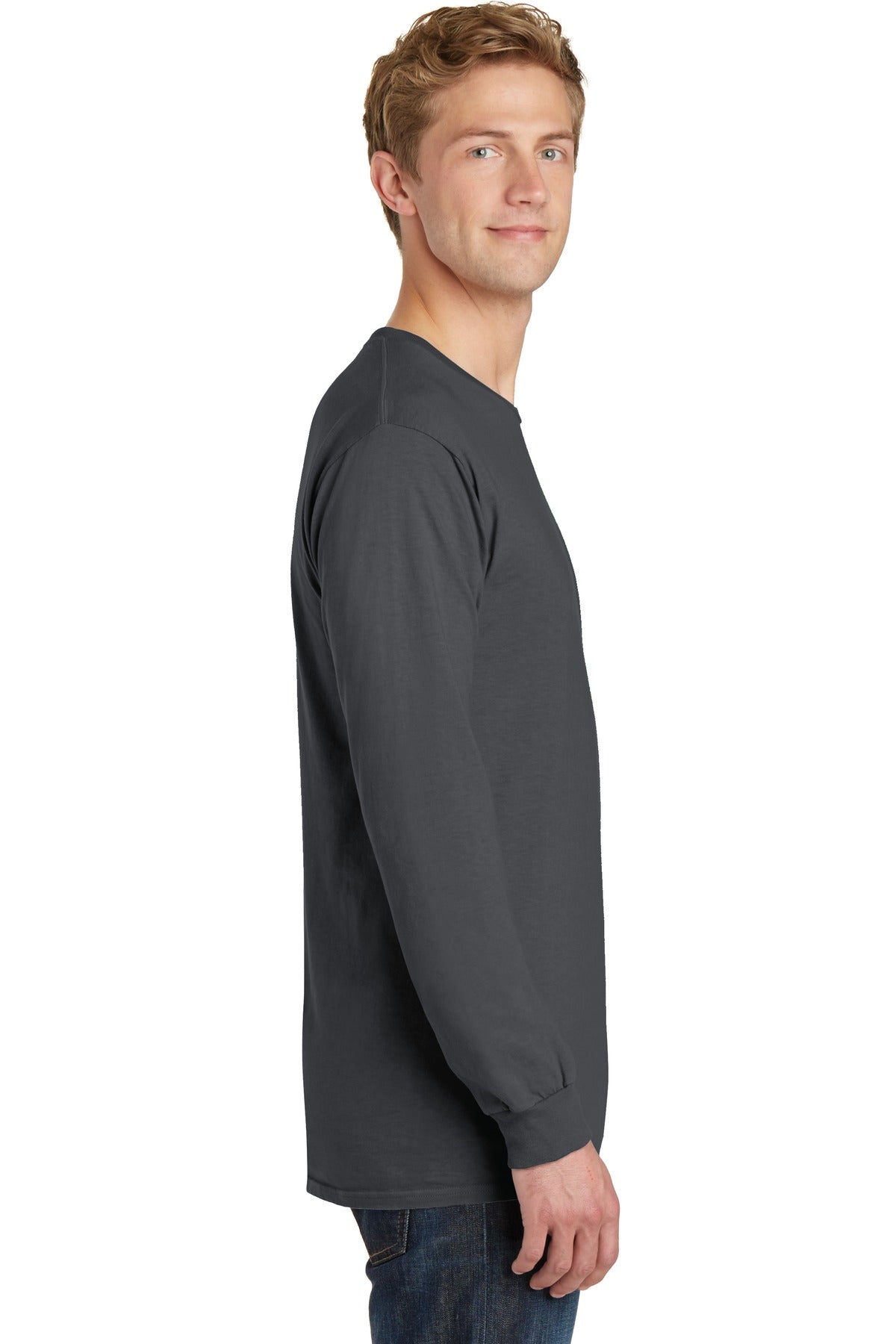 Coal Port & Co Beach Wash Garment-Dyed Long Sleeve Tee PC099LS