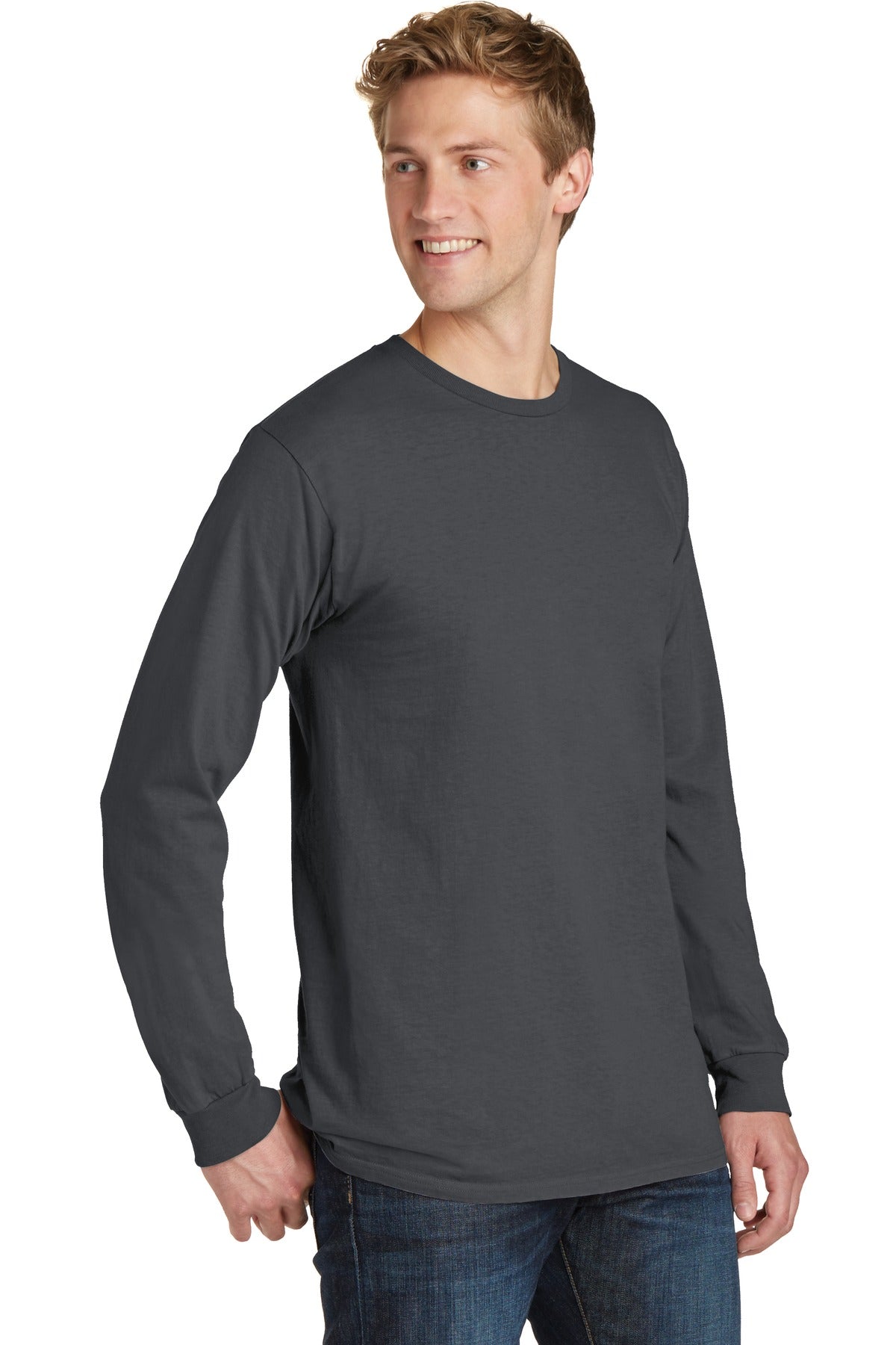Coal Port & Co Beach Wash Garment-Dyed Long Sleeve Tee PC099LS