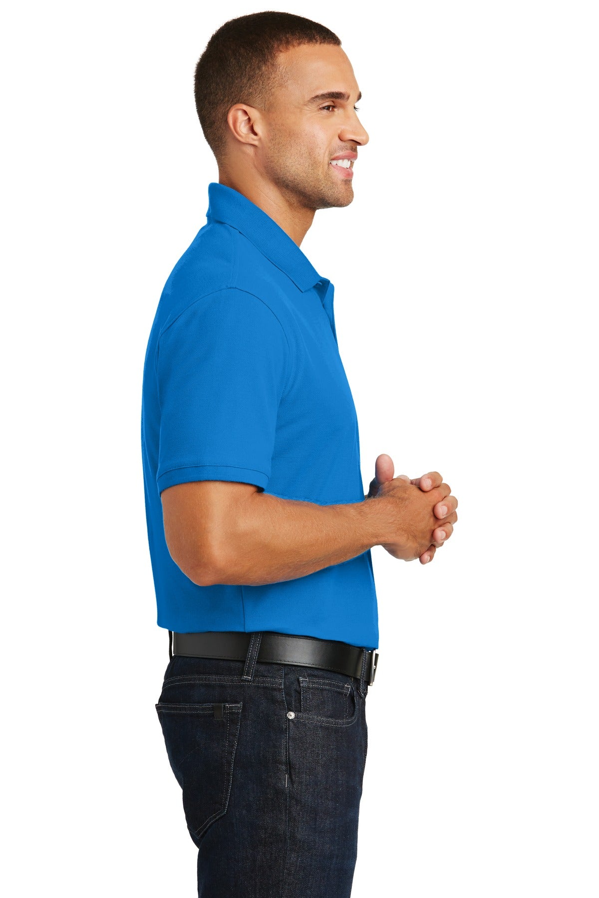 Coastal Blue Port Authority Core Classic Pique Polo. K100