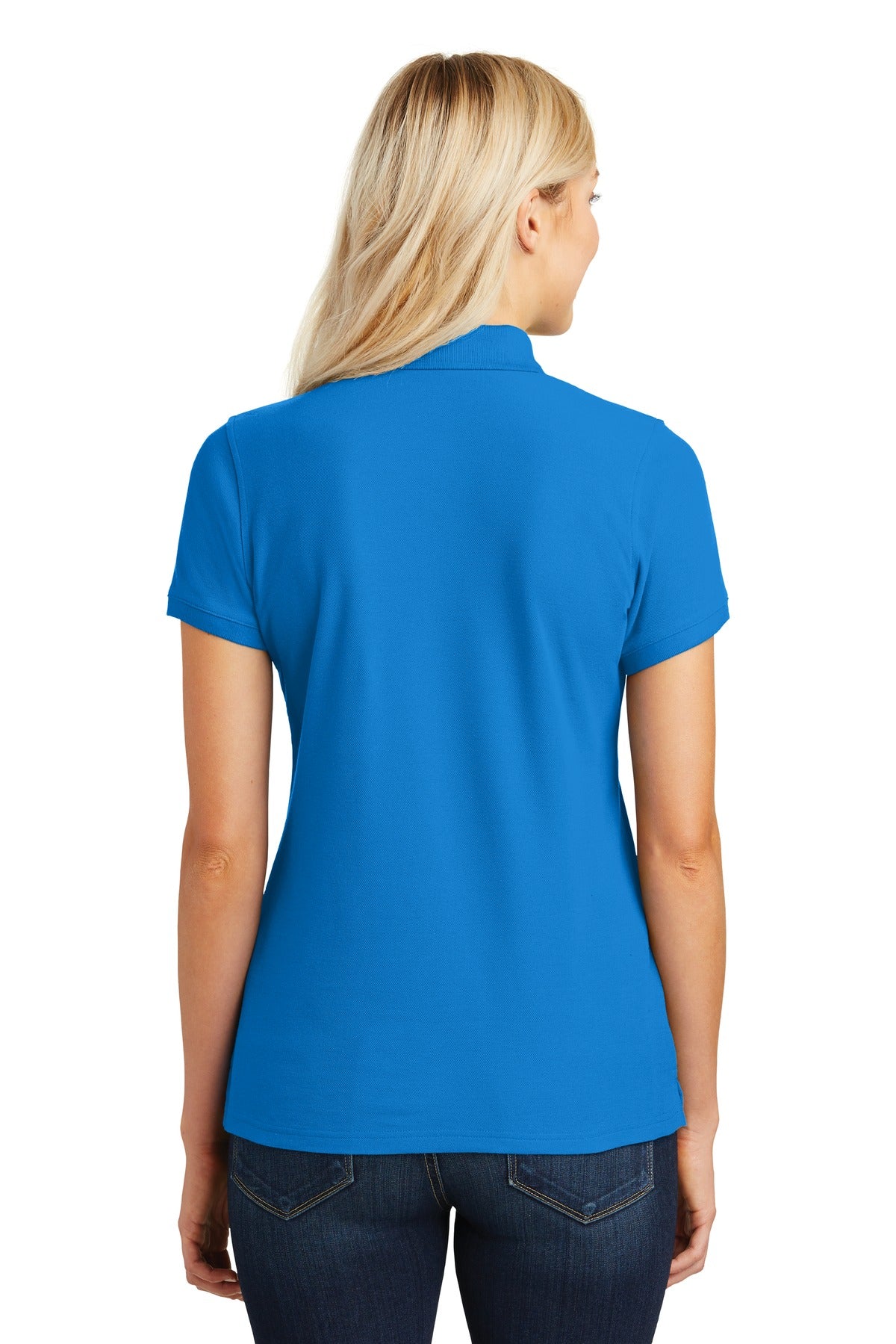 Coastal Blue Port Authority Women's Core Classic Pique Polo. L100